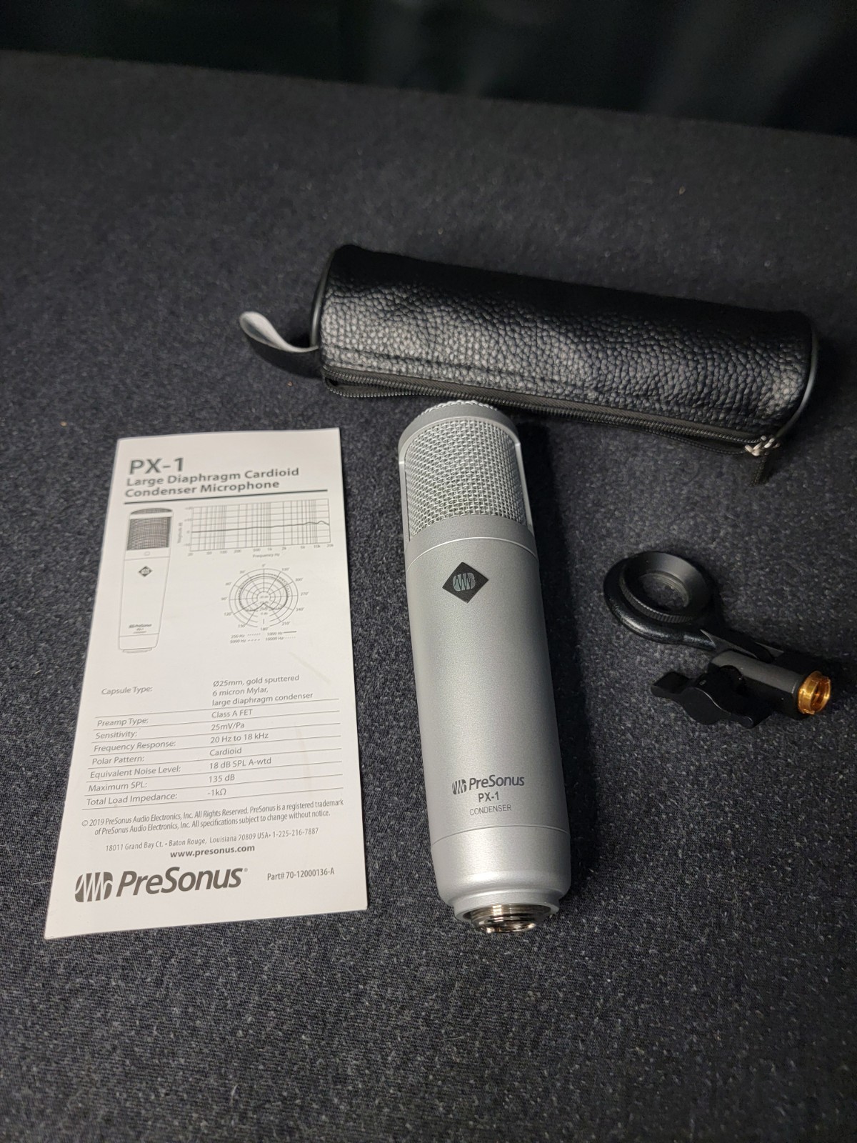 PreSonus PX-1 Large Diaphragm Cardioid Condenser Microphone