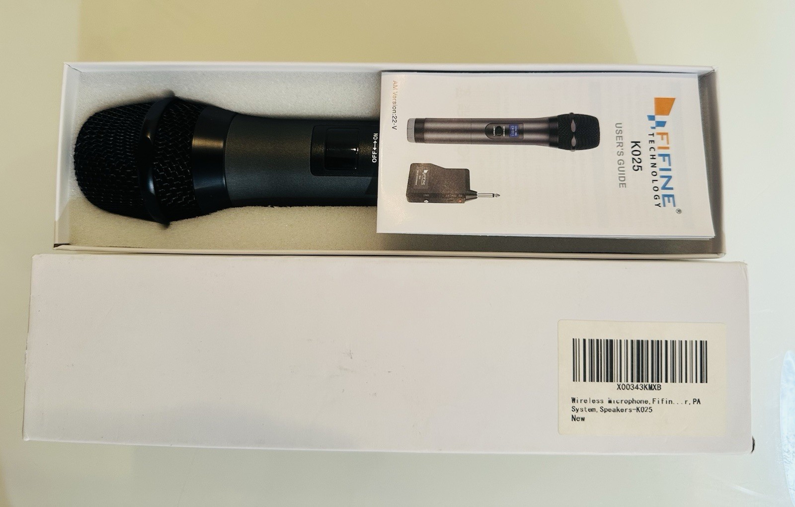 Fifine Wireless Microphone K025