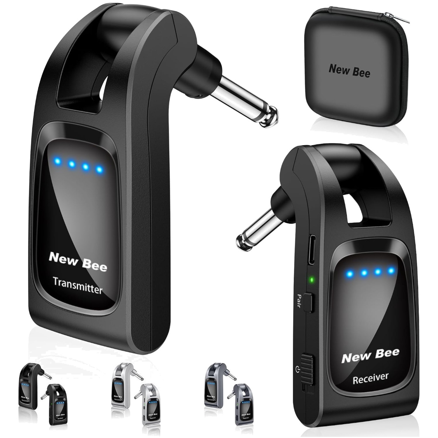Wireless Guitar System for Bass Electric Instruments