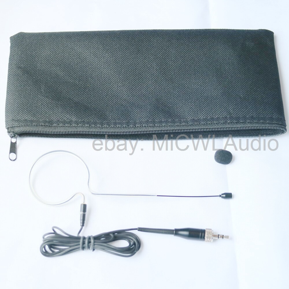 SL Single ear HeadMic Headset Mic Microphone for Sennheiser G1 G2 G3 G4 with bag