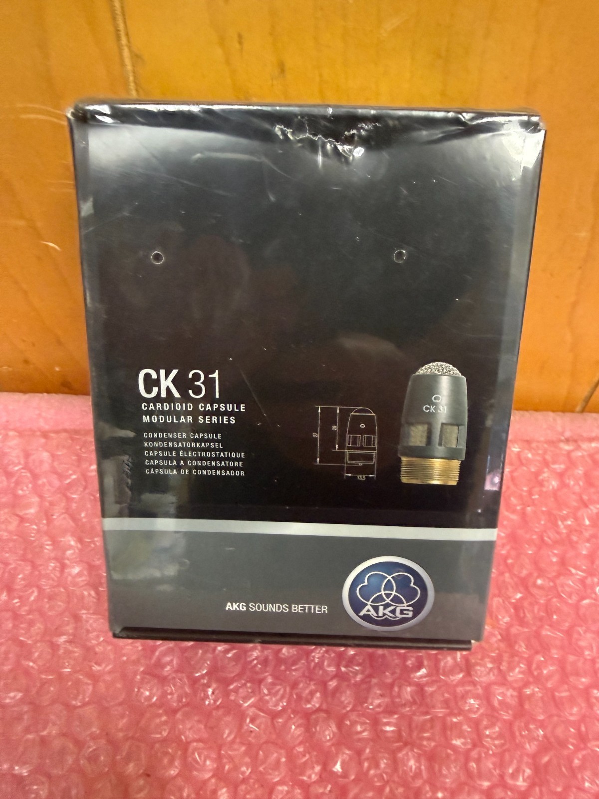 AKG CK31 Cardioid Condenser Capsule Modular