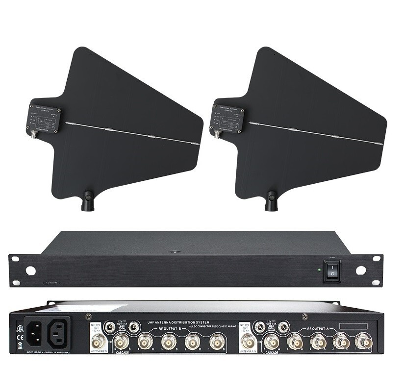 UA844+ Antenna Distribution System 470-950 MHz for Wireless Microphone System