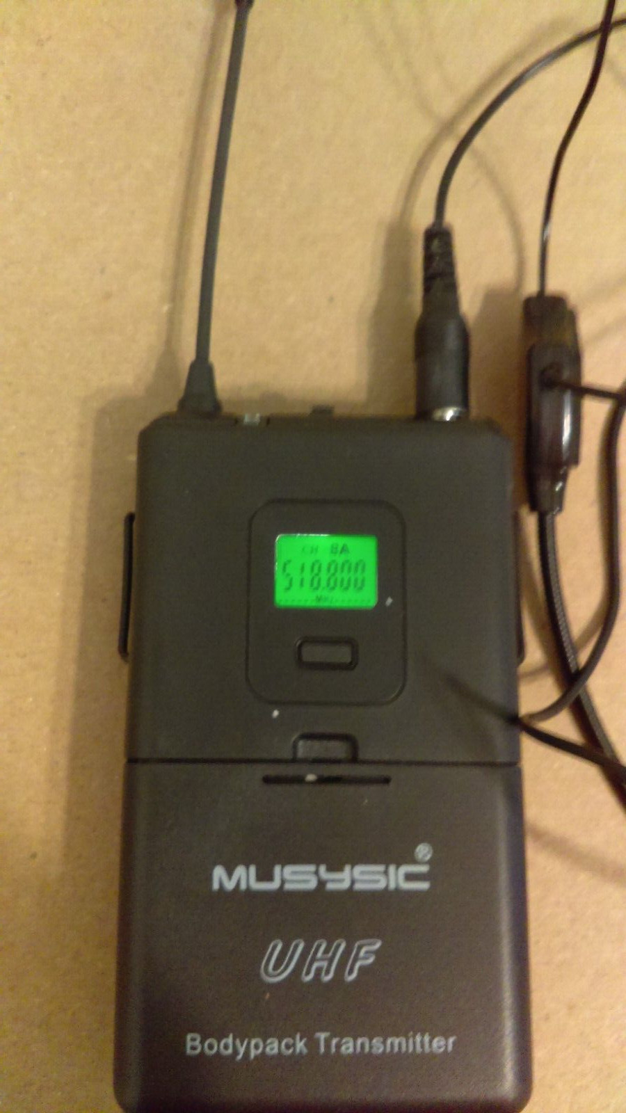MUSYSIC Wireless transmitter Microphone Replacement for MU-V4, MU-V202