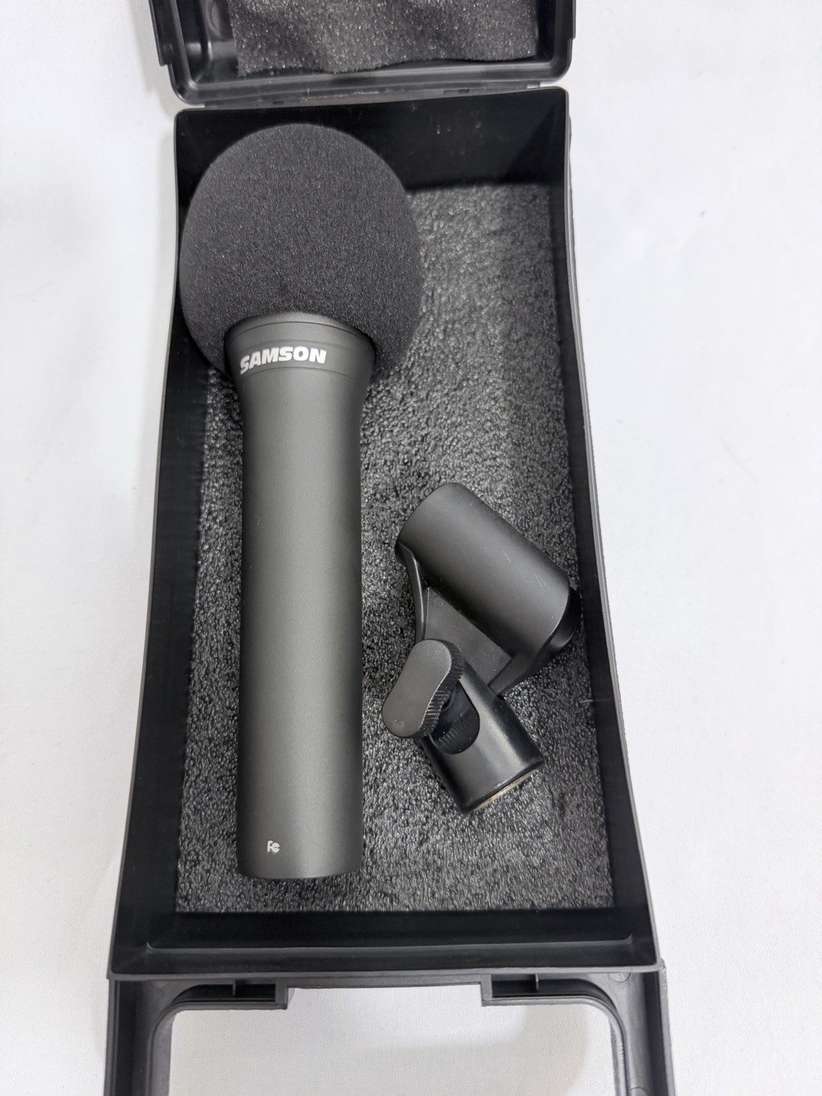 Samson Q2U USB XLR Dynamic Microphone With Hard Storage Case Clip TESTED