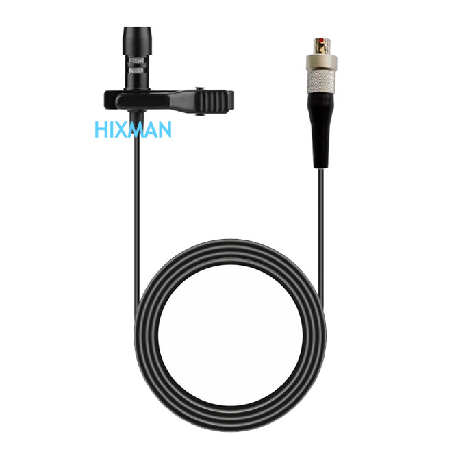 HIXMAN LM1 Lavalier Laple Mic For Sennheiser Shure WisyCom Zaxcom Transmitter