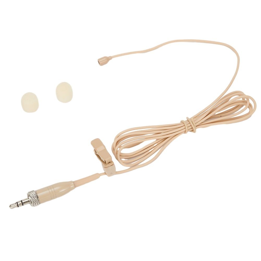 Lavalier Lapel Mic Microphone 3-Pin 3.5mm 4-Pin XLR Cardioid Lapel Clip