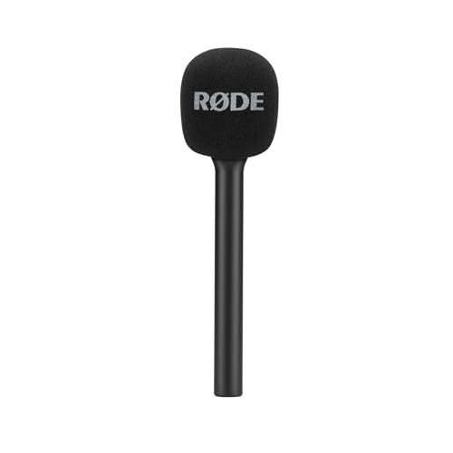 RØDE Interview GO Handheld Adaptor Wireless Microphones (Black) NEW