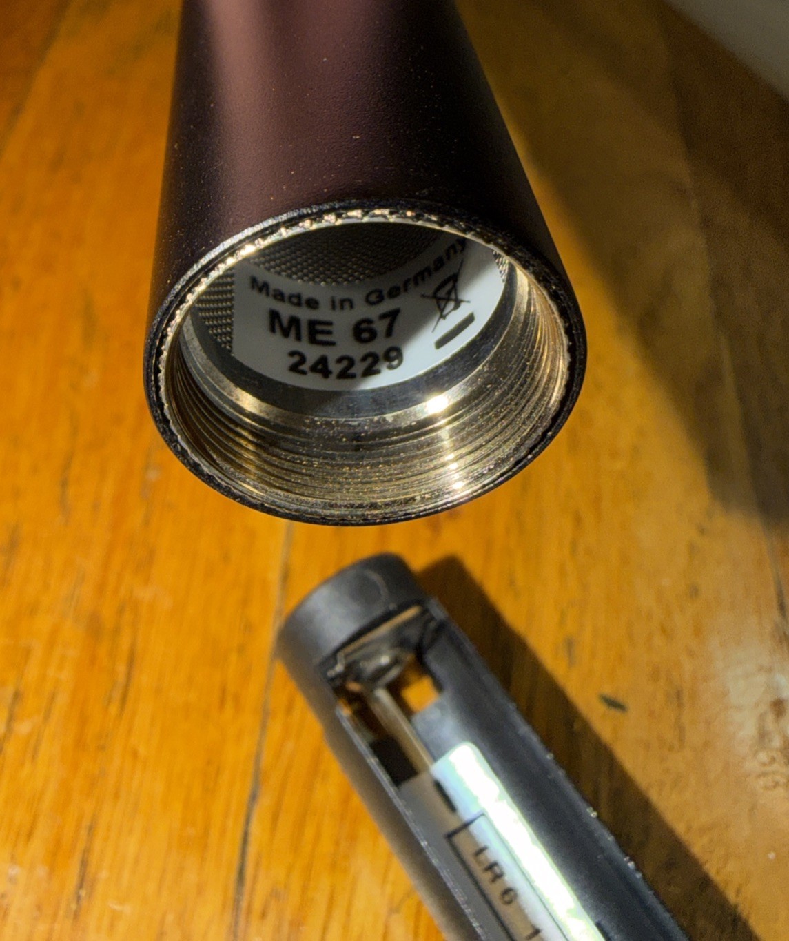 Mint Sennheiser ME67 with K6 Power Module XLR Microphone