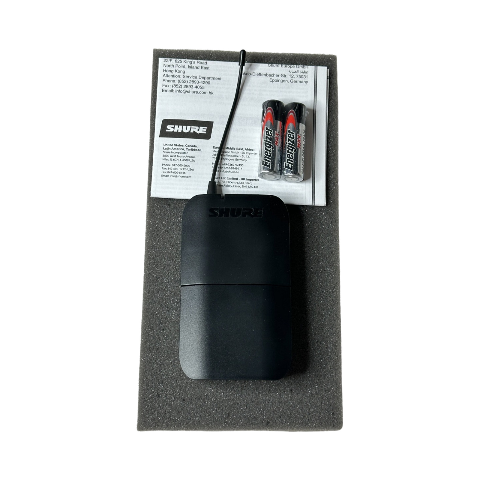 Shure BLX1-H9 Wireless Bodypack Transmitter 512-542 MHz