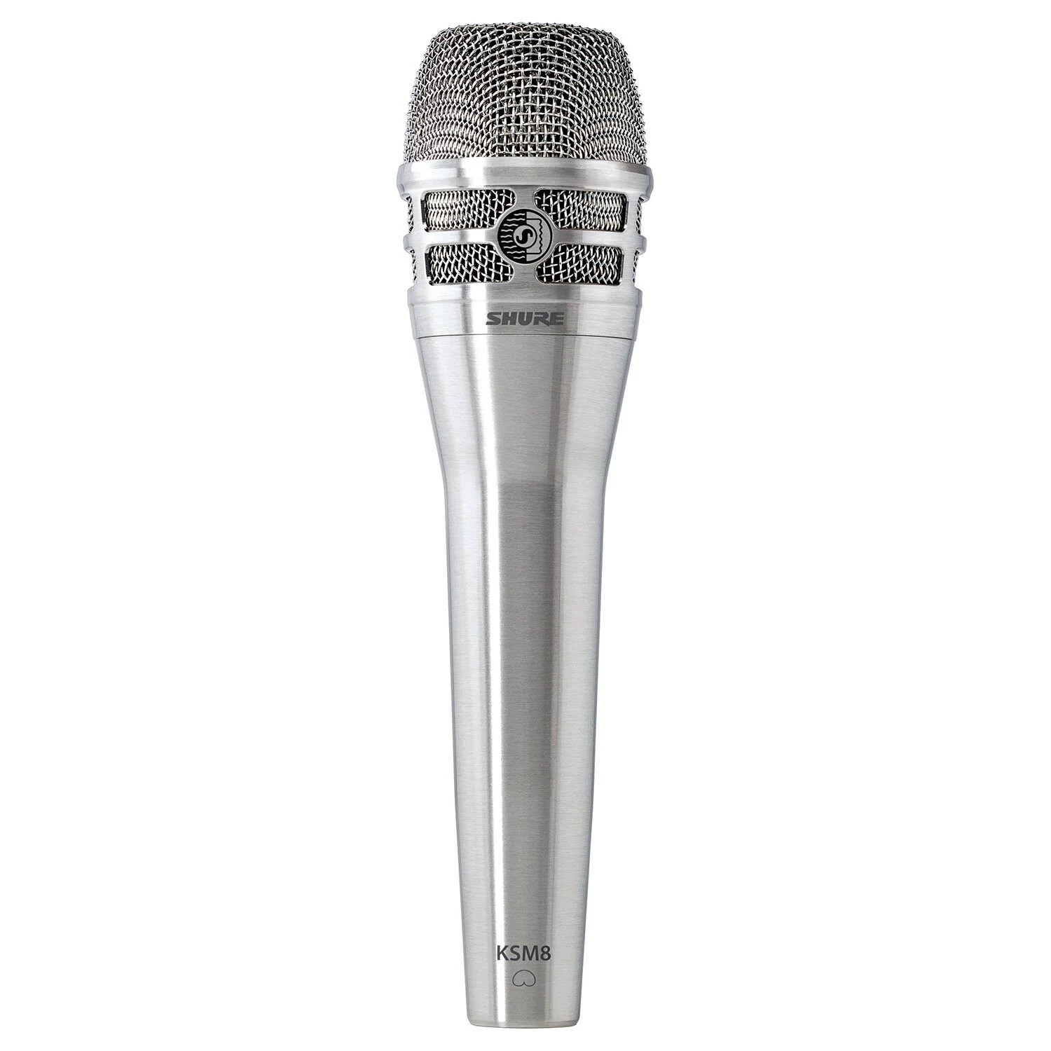 Shure KSM8 Dualdyne Cardioid Dynamic Handheld Microphone – Nickel