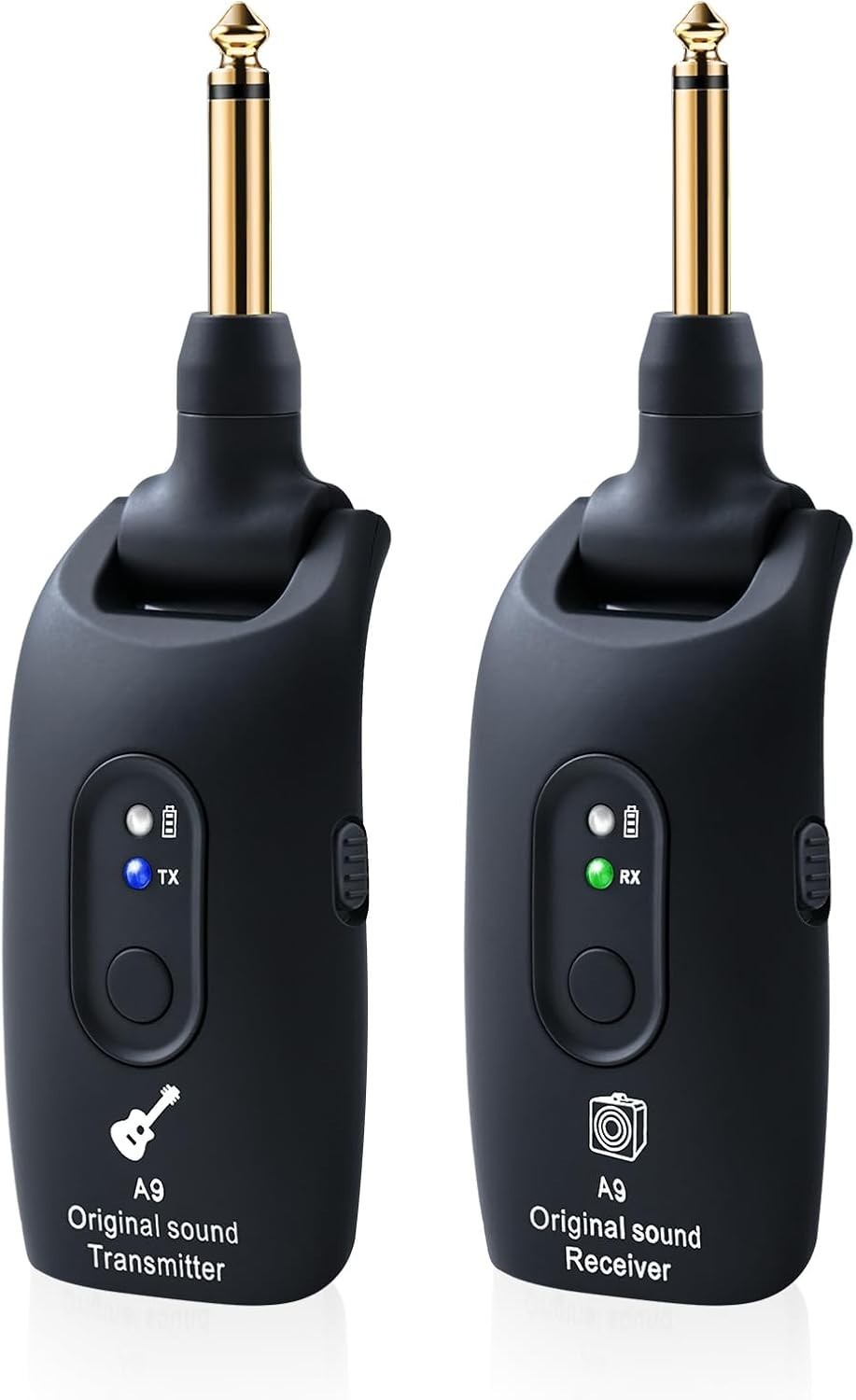 High-Performance A9 Wireless Guitar System – 100Ft Range, Crystal-Clear Sound