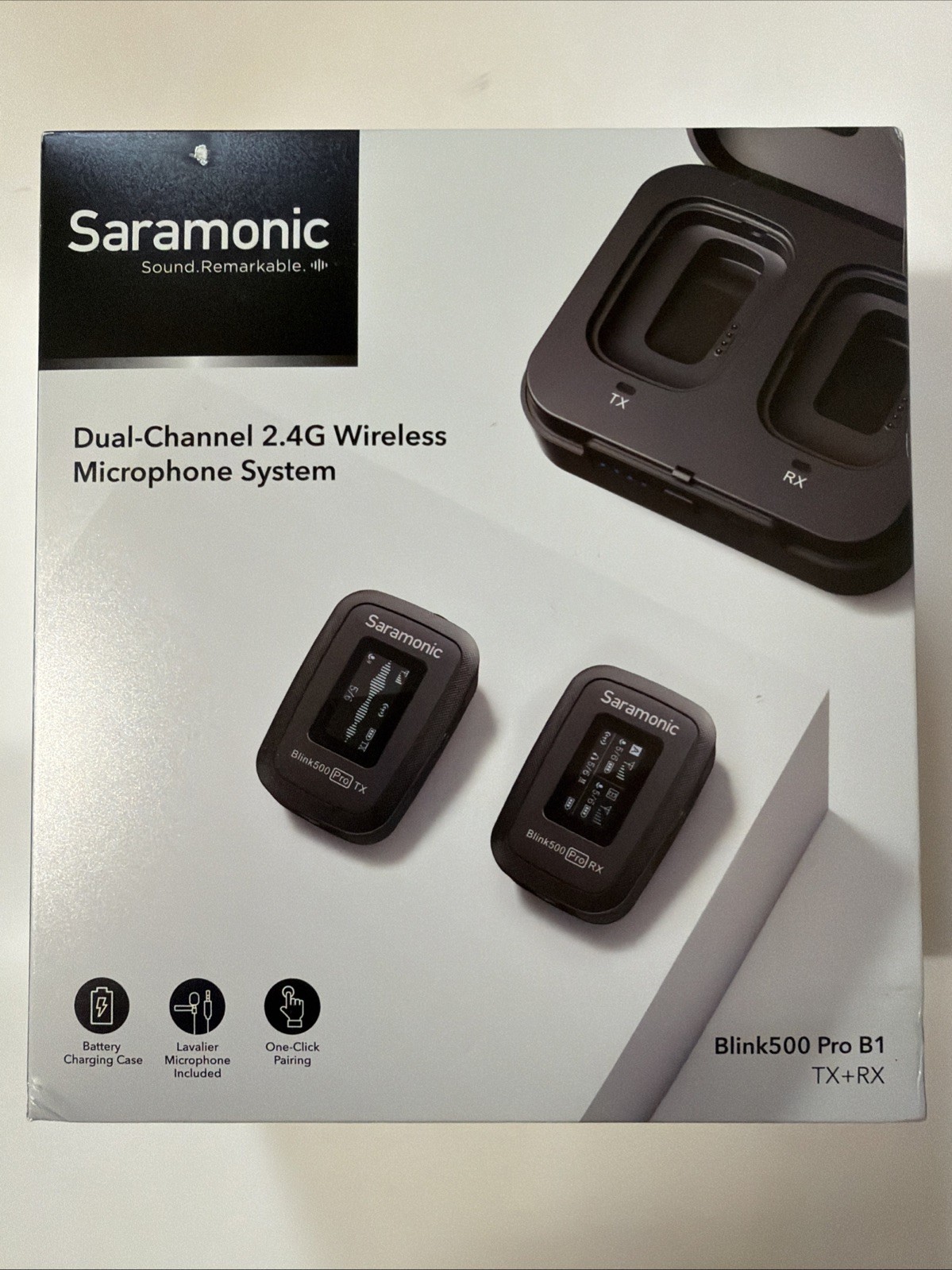 Saramonic Blink500 PRO B1 Dual Channel 2.4G Wireless Microphone System TX+RX