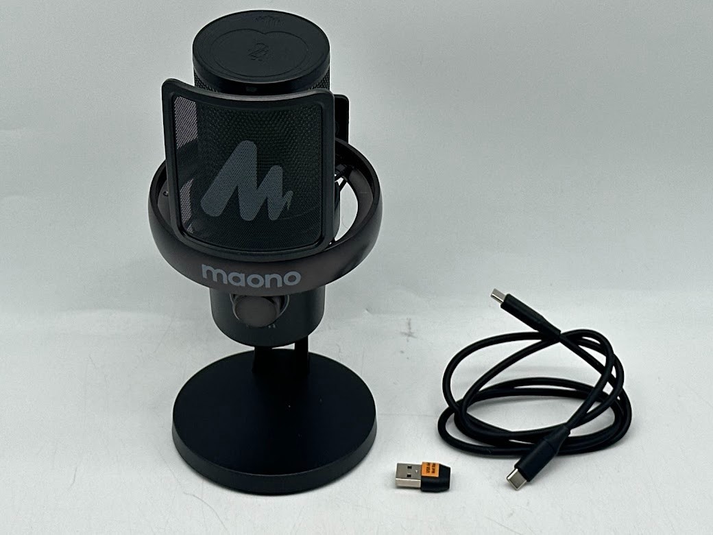 maono DM40 Wireless Condenser Microphone – Black