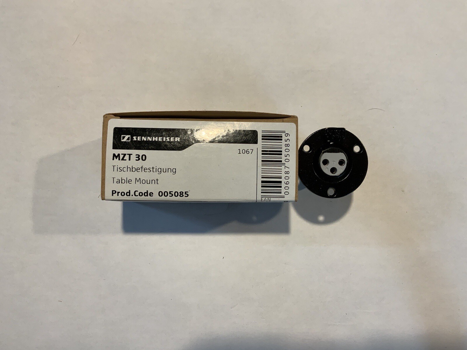 Sennheiser MZT 30 Wired In-Table XLR-3 Installation Socket