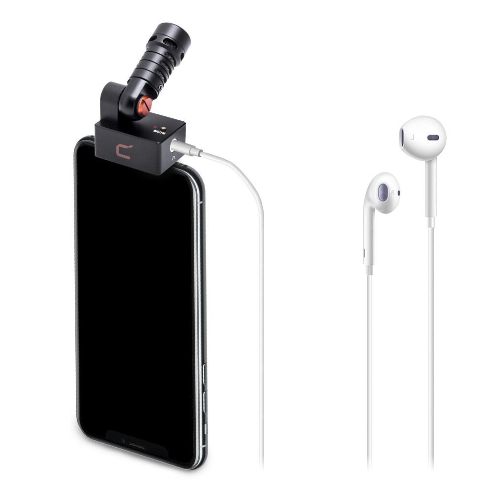 Digital Cardioid Condenser Microphone for Smartphone iPhone 13 12 Pro 11 XR Max