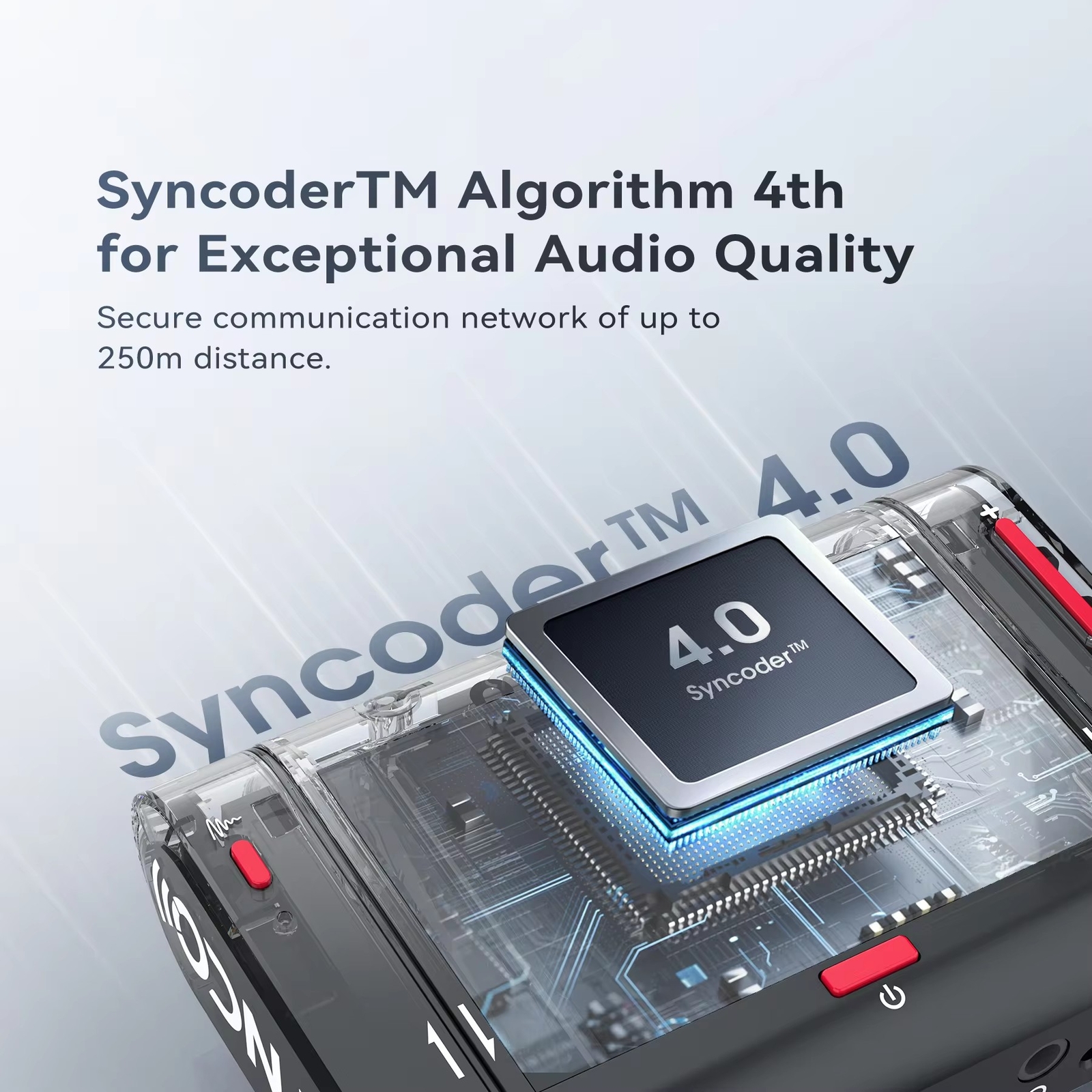 SYNCO G3 PRO 2.4G 3-Channel Wireless Microphone System for Camera Smartphone