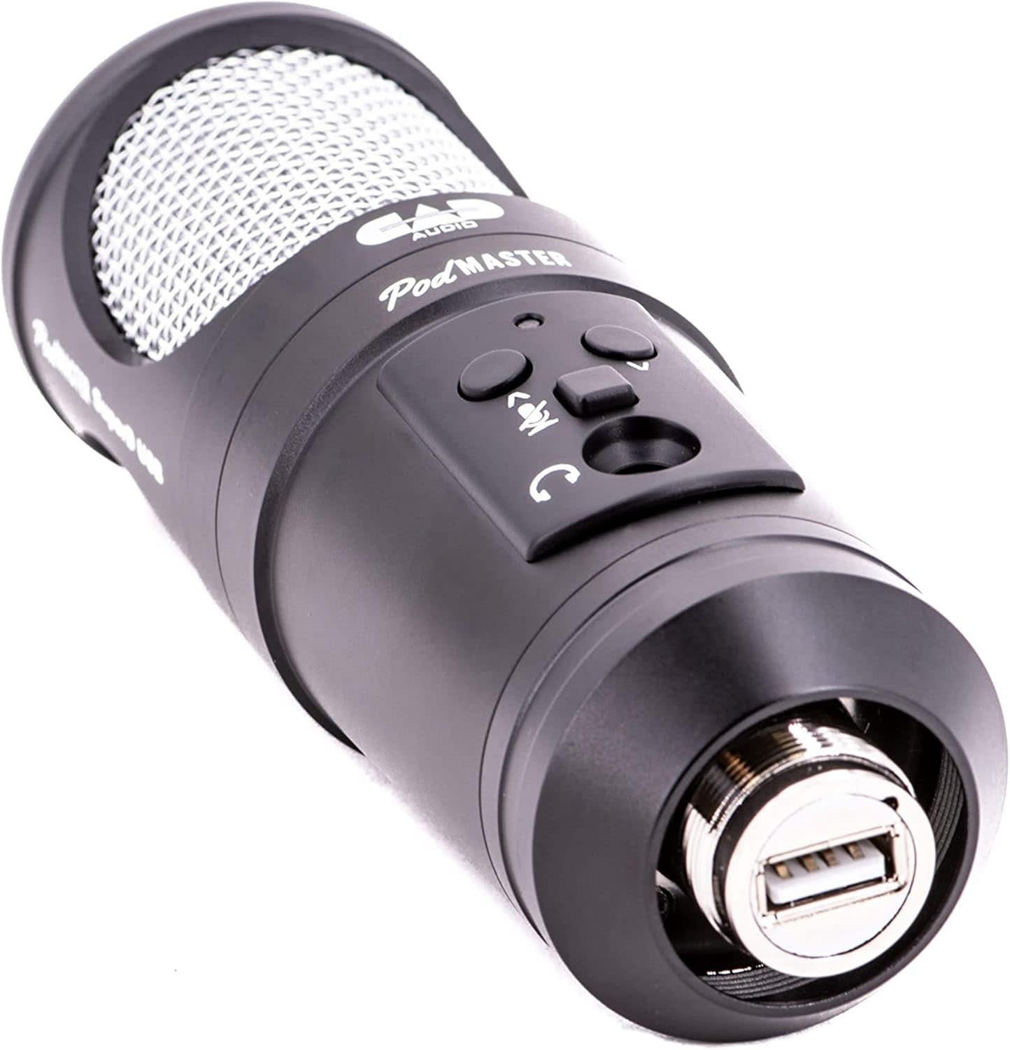 CAD PM1300 PodMaster Super-D USB Dynamic Broadcast Microphone Recording Pack