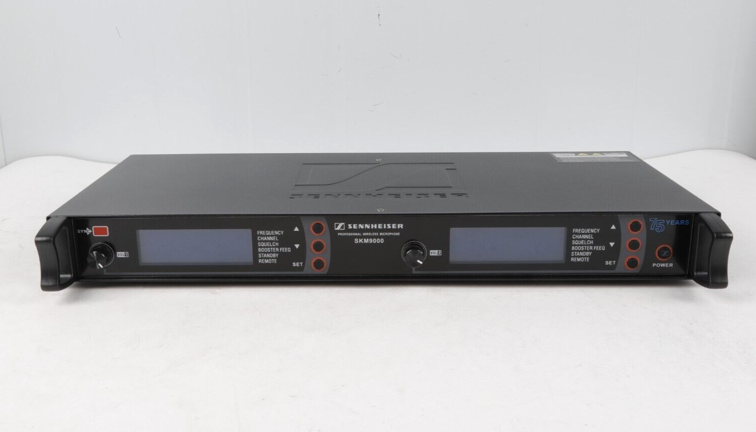 USED Wireless Microphone System UHF Dual SKM 9000 Handheld Microphone 75 Years