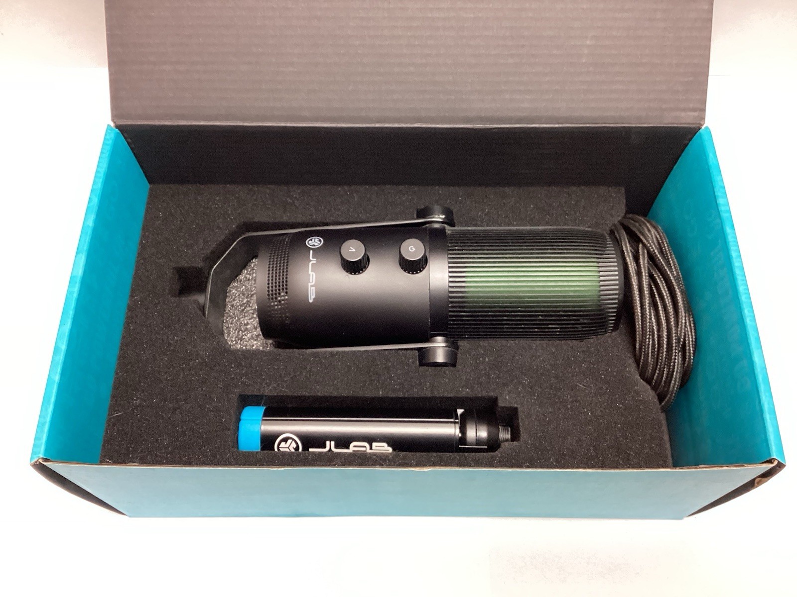 JLAB TalkPro Professional Grade USB Microphone – 192Khz 24 bits – MTALKPRORBLK4