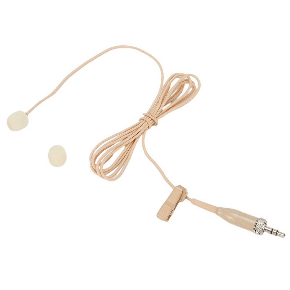 Lavalier Lapel Mic Microphone 3-Pin 3.5mm 4-Pin XLR Cardioid Lapel Clip
