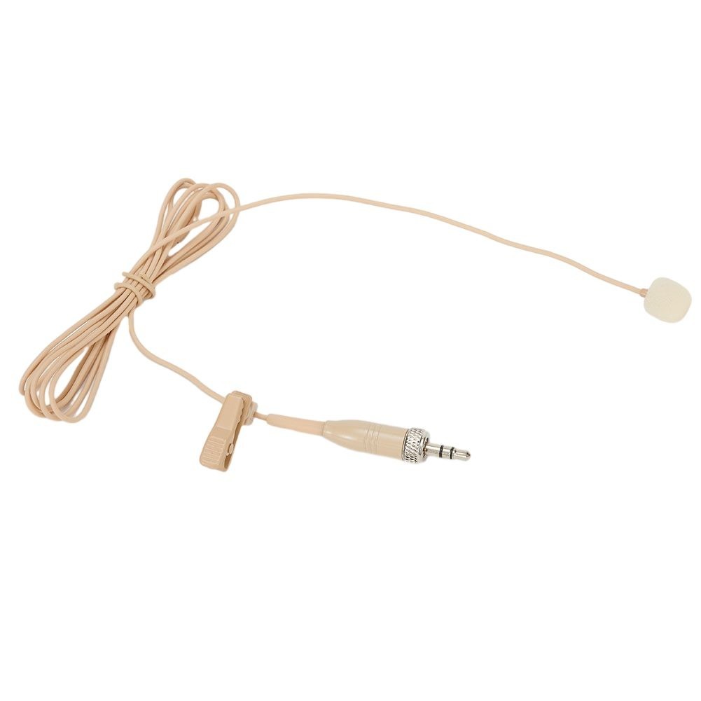 Lavalier Lapel Mic Microphone 3-Pin 3.5mm 4-Pin XLR Cardioid Lapel Clip