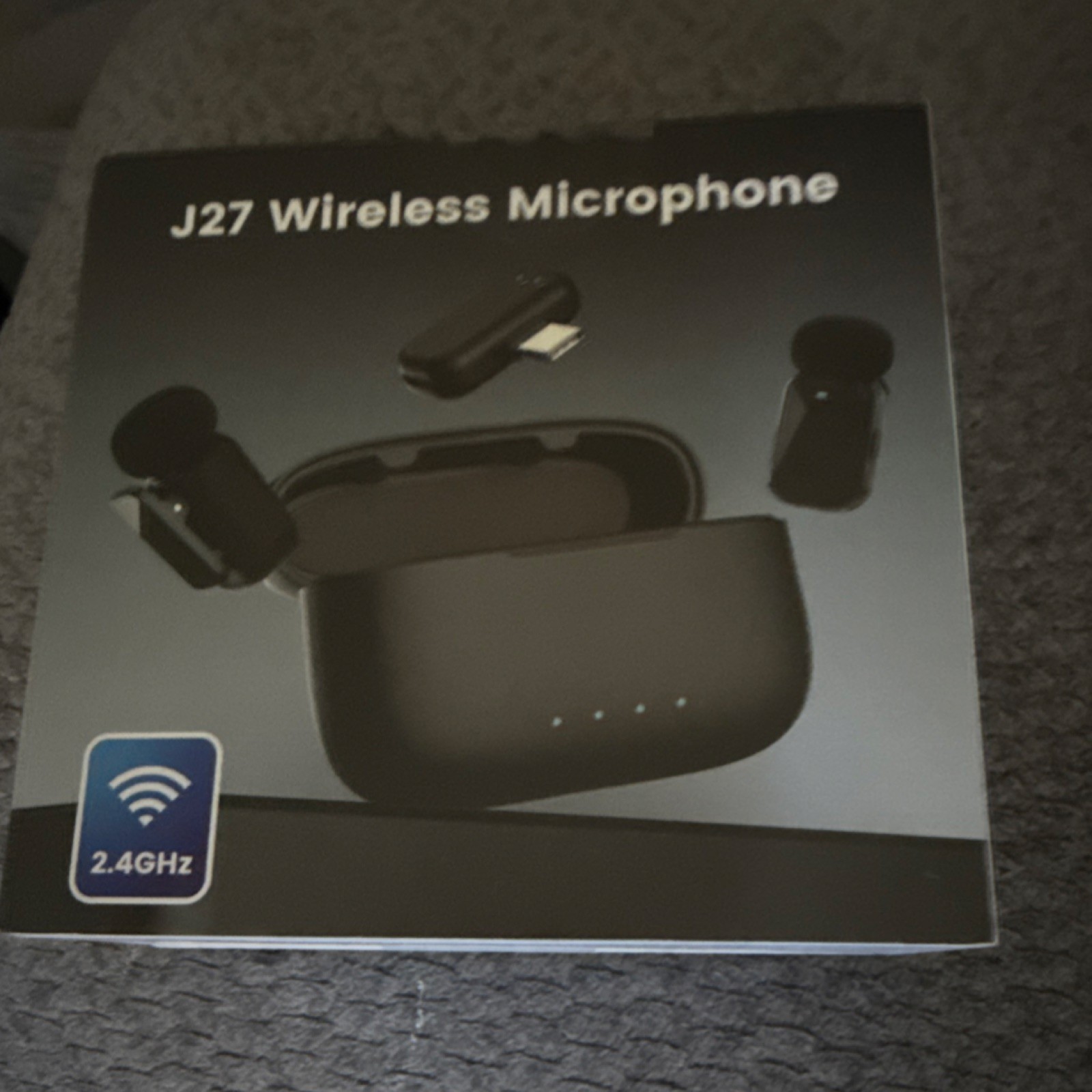 Blinfada J27 Wireless Lavalier Microphone USB Lightning USB-C Noise Cancellation