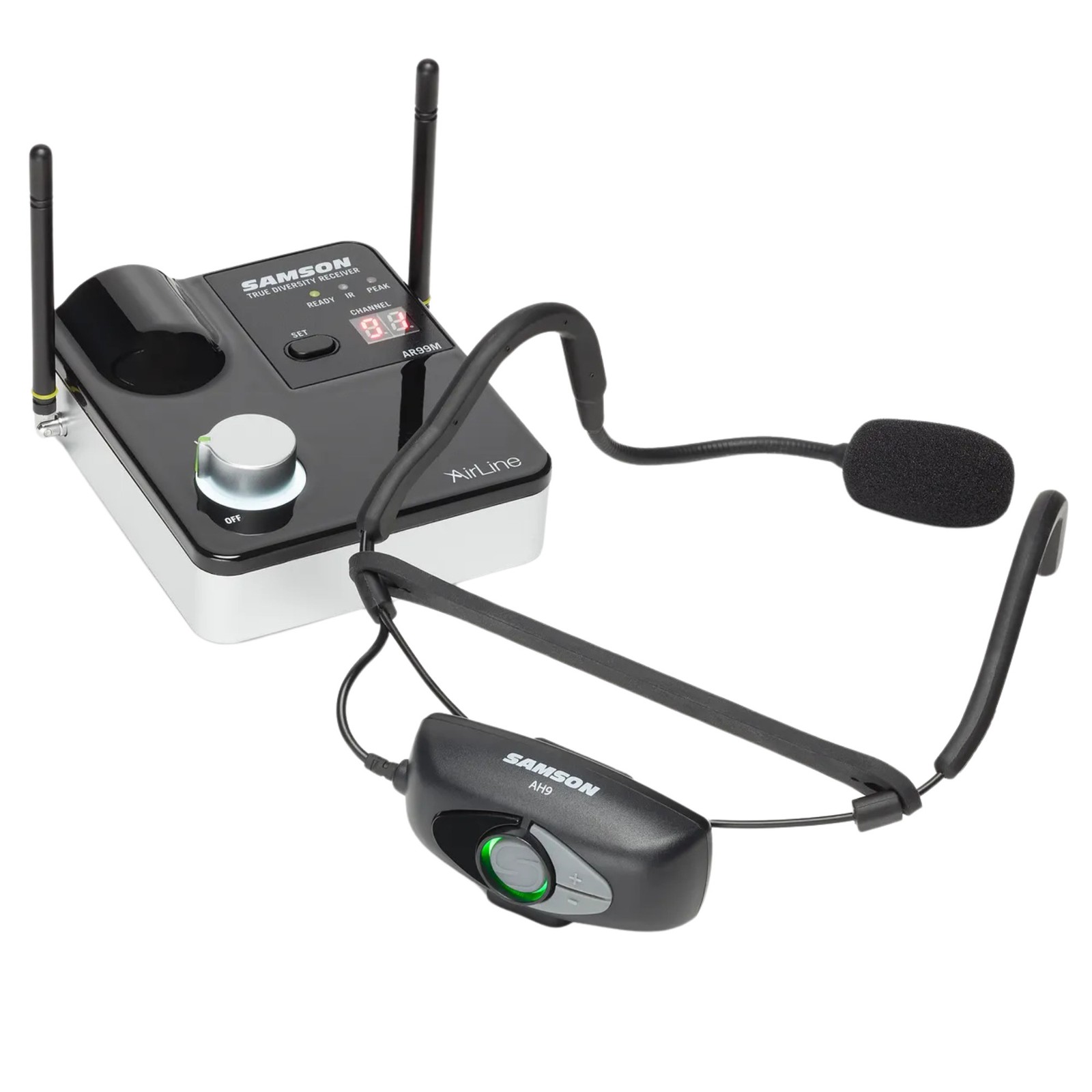 Very Good Samson AirLine Fitness Headset Wireless Microphone System, K Band