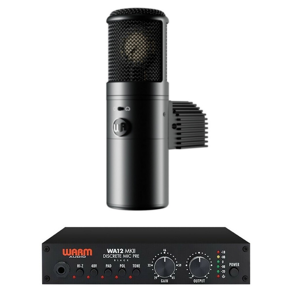 WARM AUDIO WA-8000 Rap, Hip-Hop, R&B Microphone with FREE WA12 MKII Preamp