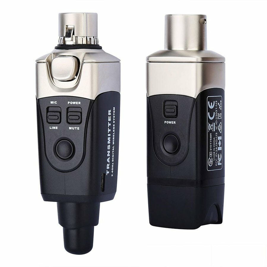 Xvive XV-U3 Digital Wireless System for Dynamic Microphone 2.4GHz ISM Worldwide