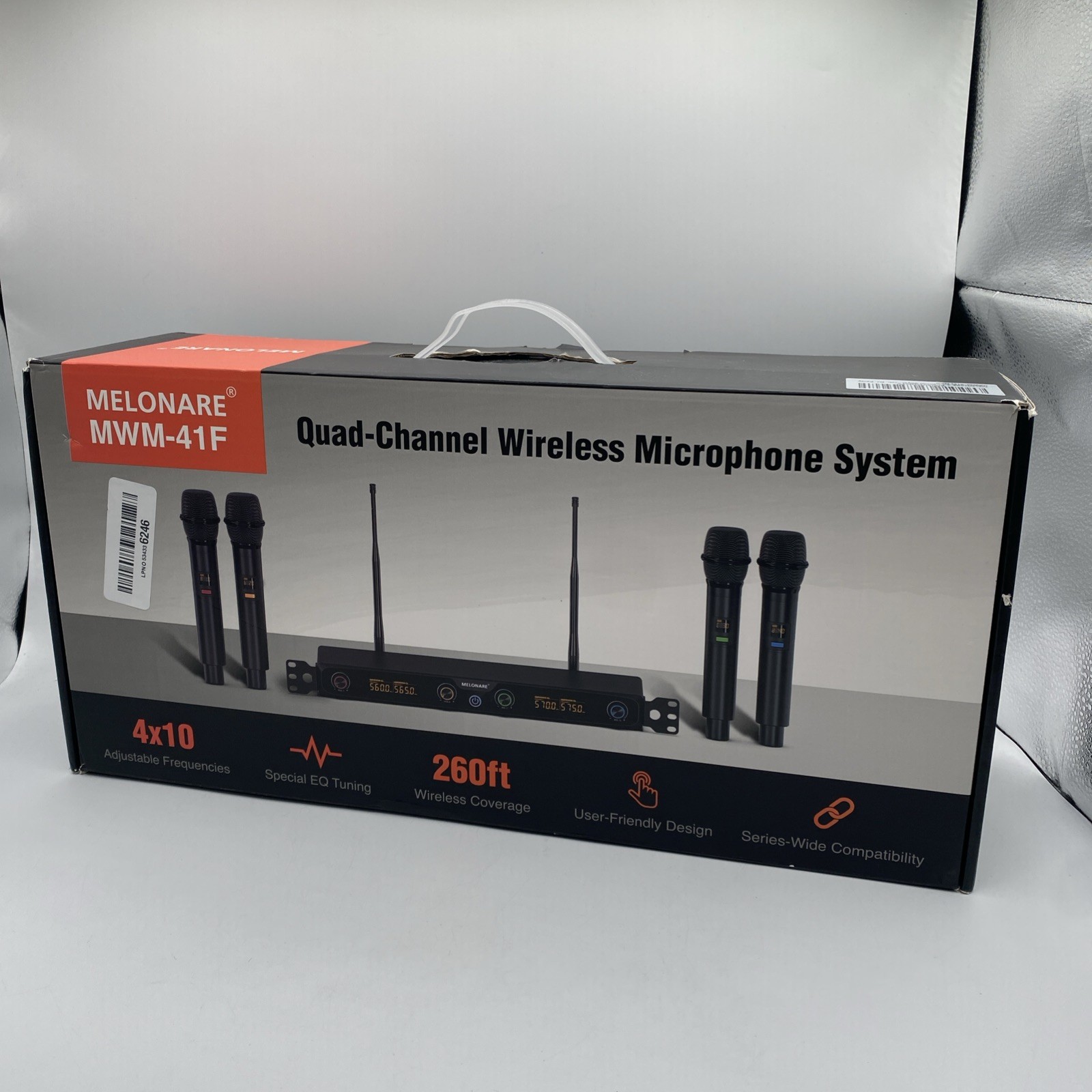 MELONARE Quad – Wireless Microphone System MWM-41F