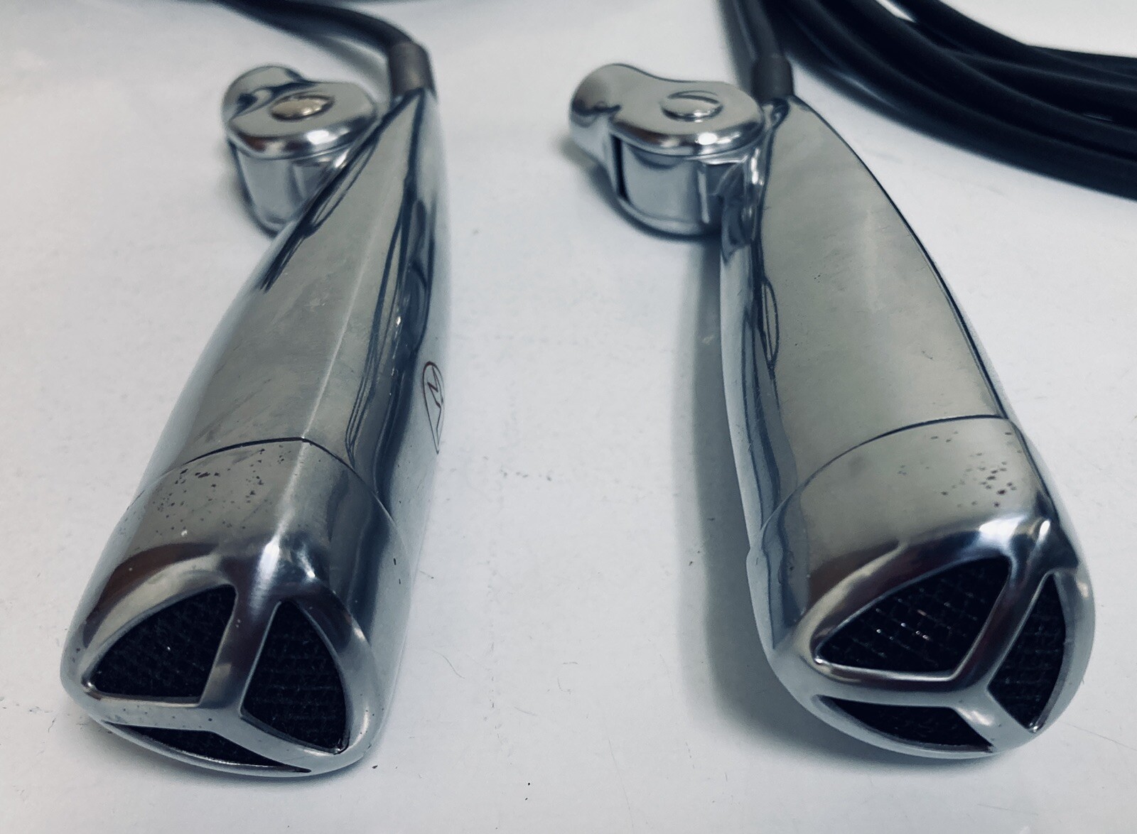 Knight Electro-Voice 926 Crystal Microphones And E-V 423A Stands ( SET OF 2 )