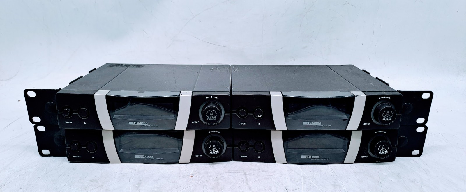 Lot of 4 AKG acoustics SR4000 RF Band I Wireless Receiver