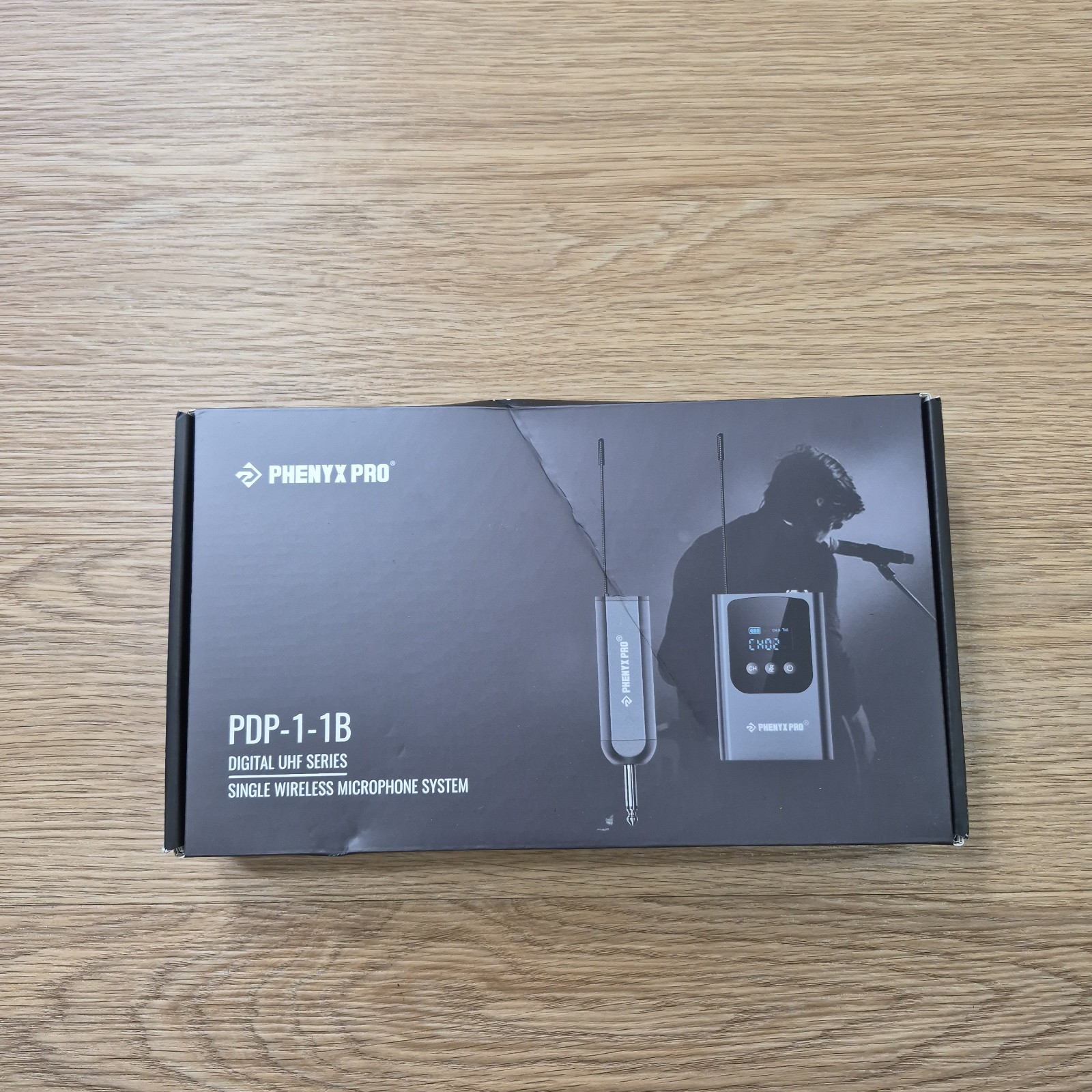 Phenyx Pro PDP-1-1B Single Wireless Microphone System, Digital UHF NEW