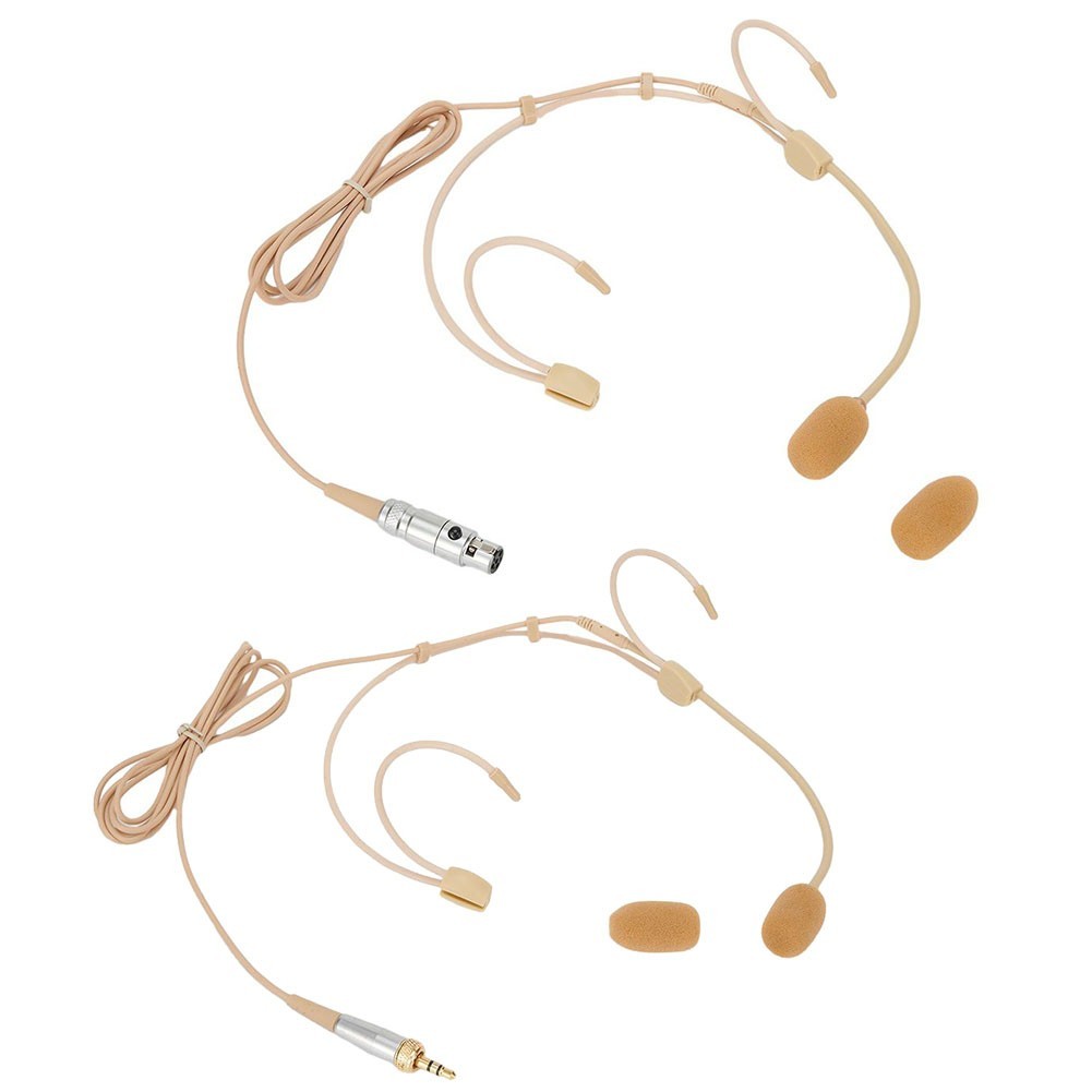 Cardioid Earhook Headworn Headset Microphone For Shure Wireless High Quality