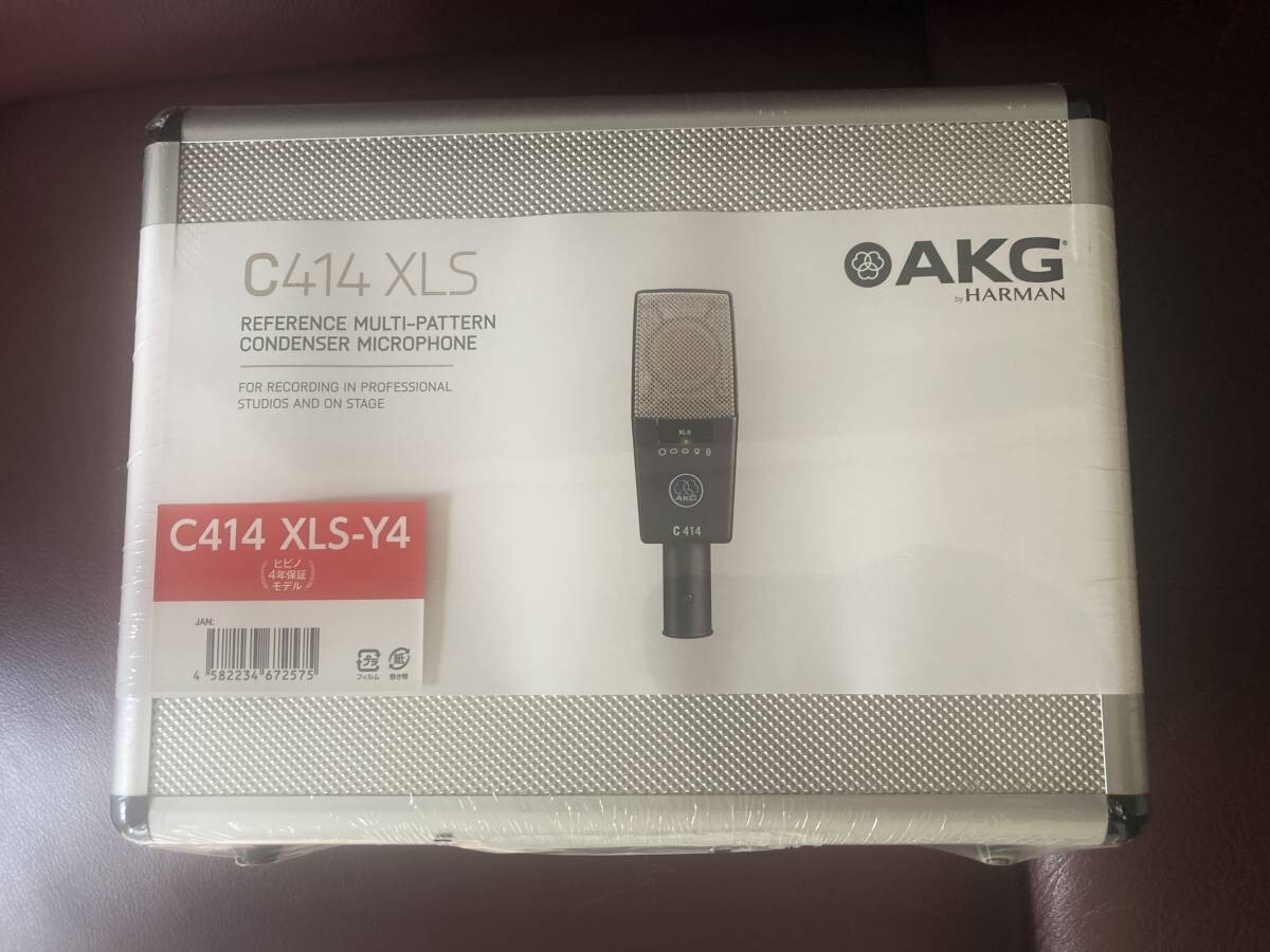 AKG C414 XLS Condenser Microphone Fast Shipping Complete NEW