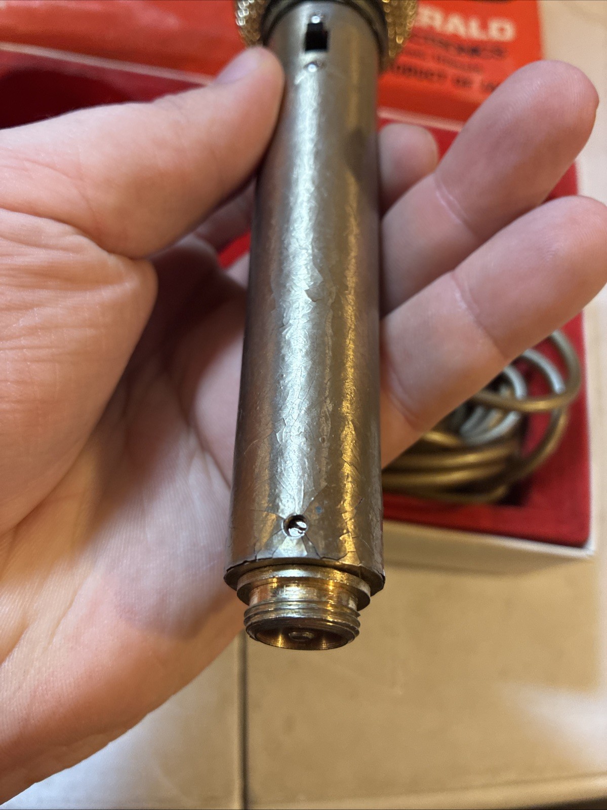 Herald Unidirectional Dynamic Mic Microphone Model M-80A Japan | Untested