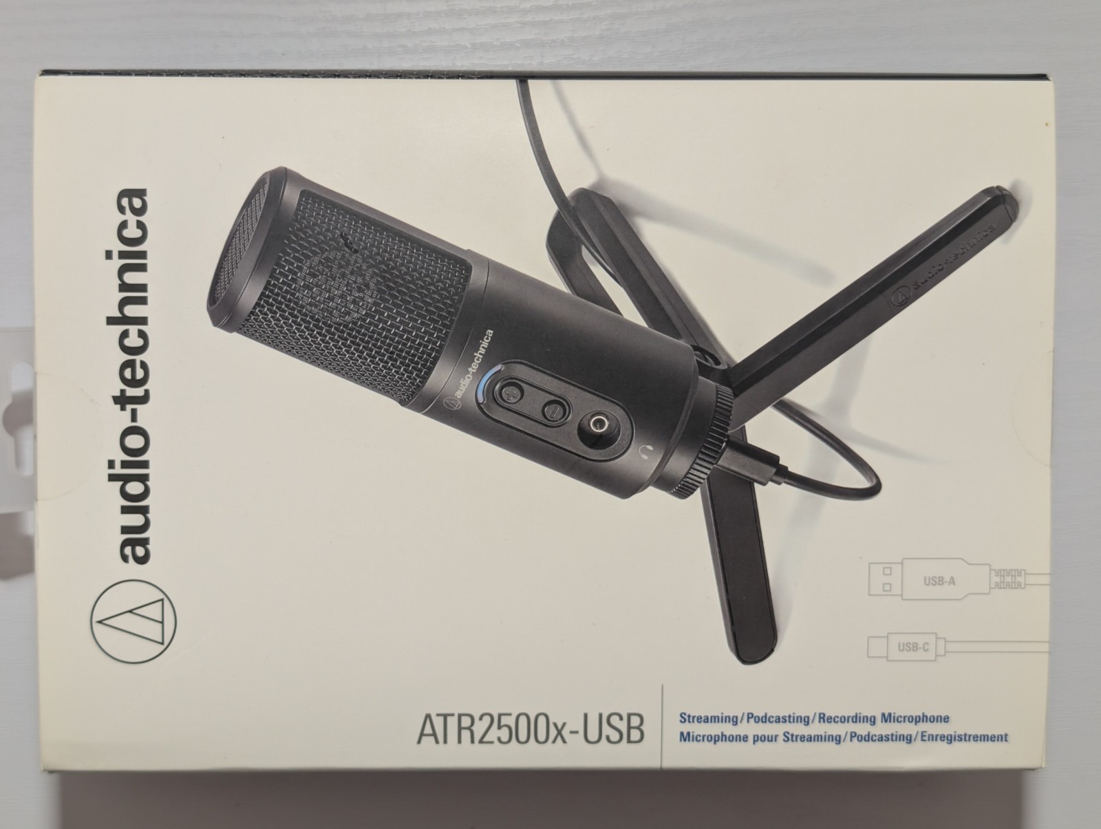 AudioTechnica ATR2500xUSB StreamingPodcastingRecording Microphone G2U