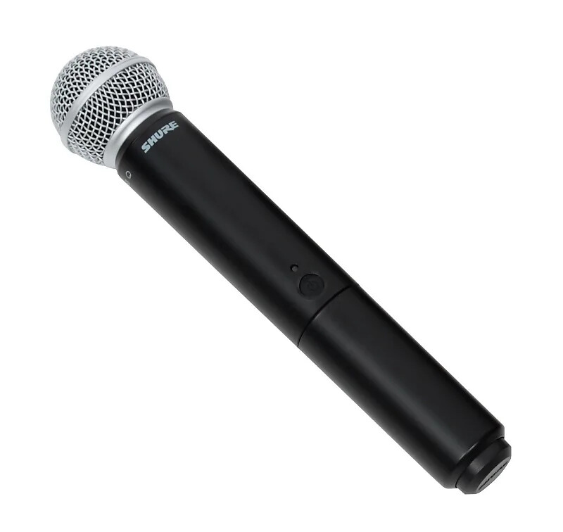 Shure BLX24/SM58 Wireless System with SM58 Handheld Vocal Microphone