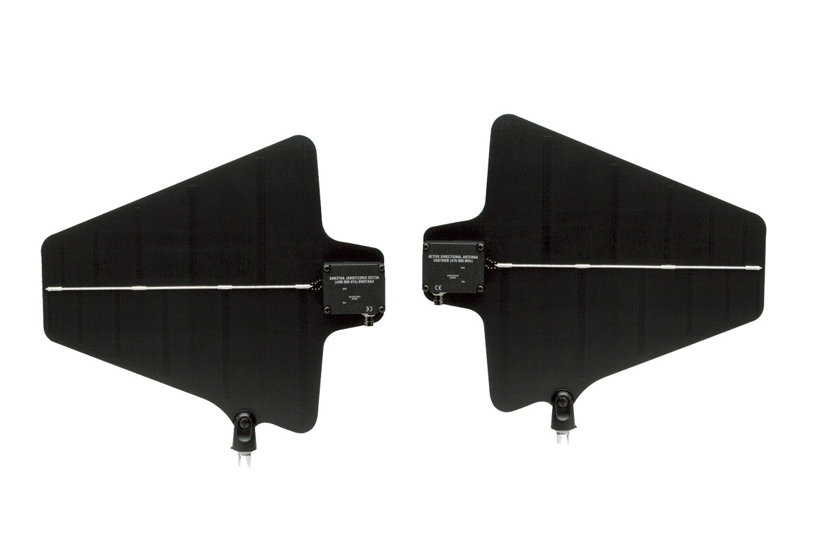 2 Antennas Paddles 470-900MHZ, For Shure Antenna Amplifier Distribution System