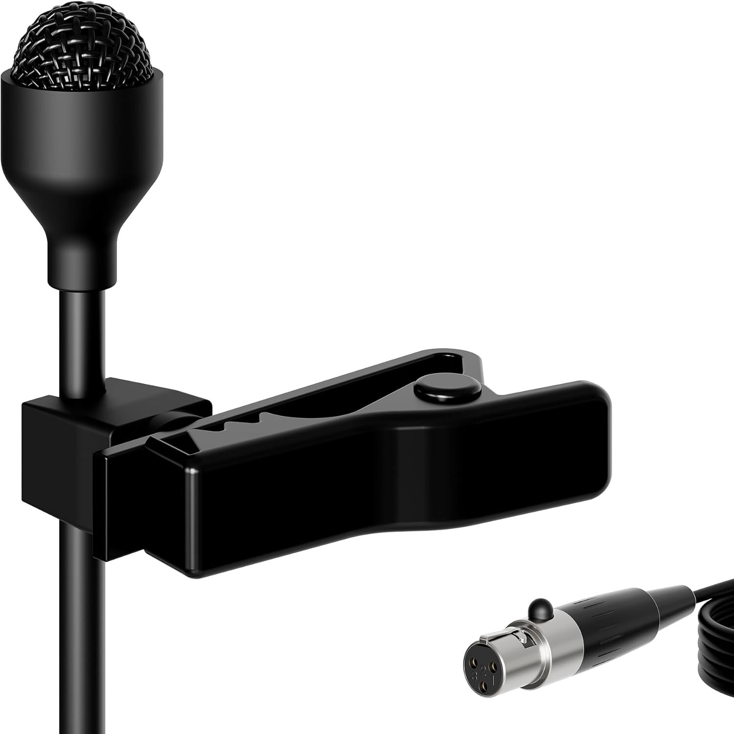 Wireless Lavalier Microphone XLR Mini for AKG Samson TV Streaming