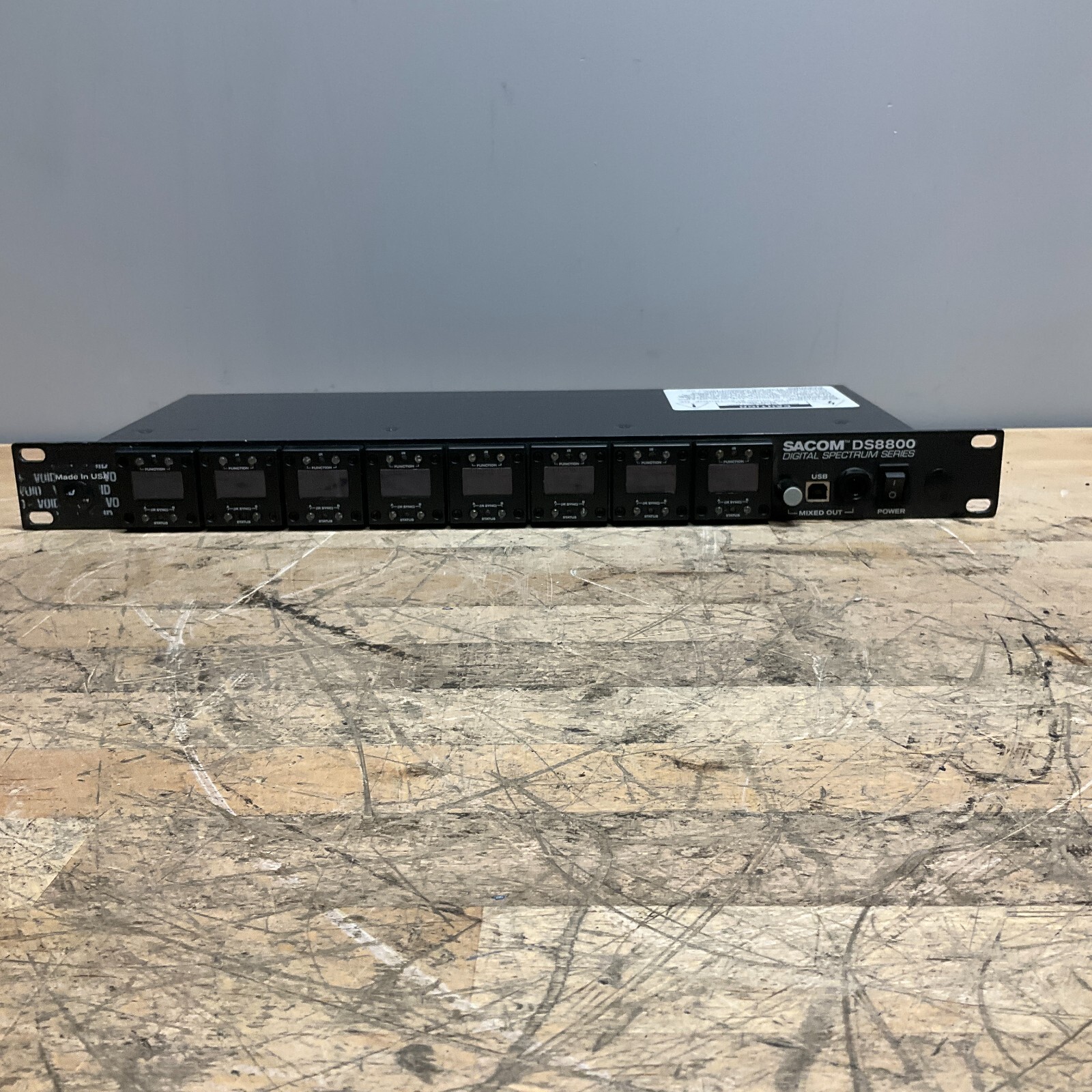 Sacom Digital Spectrum DS8800 Wireless Microphone System Tested