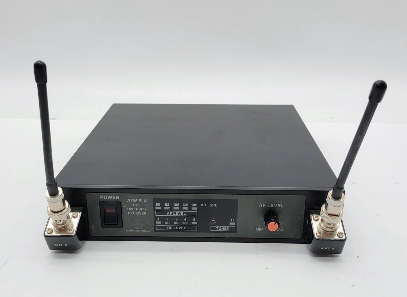 Audio-technica UHF Diversity Receiver Wireless Microphone Base Unit ATW-R14