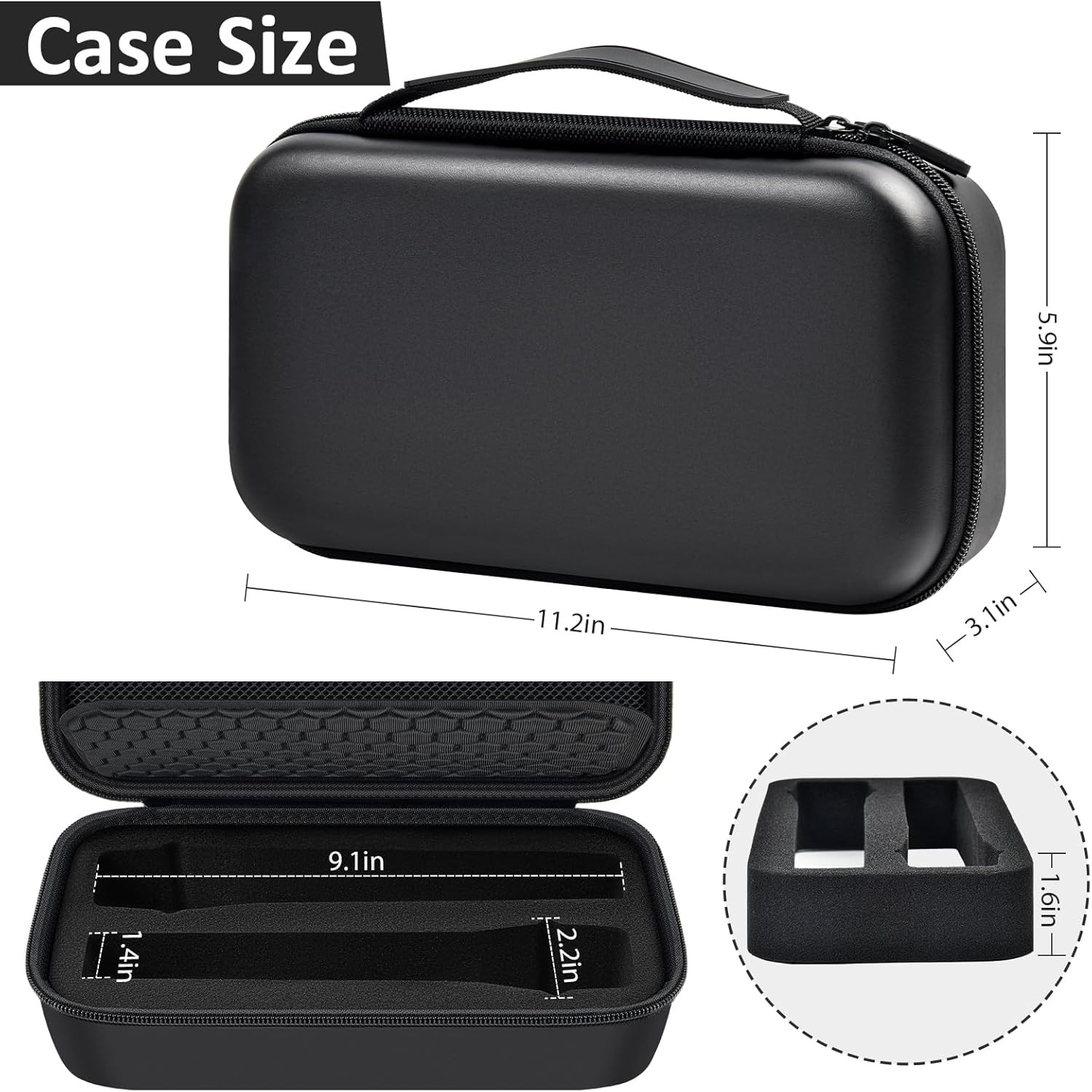 Wireless Microphone Case Compatible with JBL Wireless Two Microphone/for JBL Par