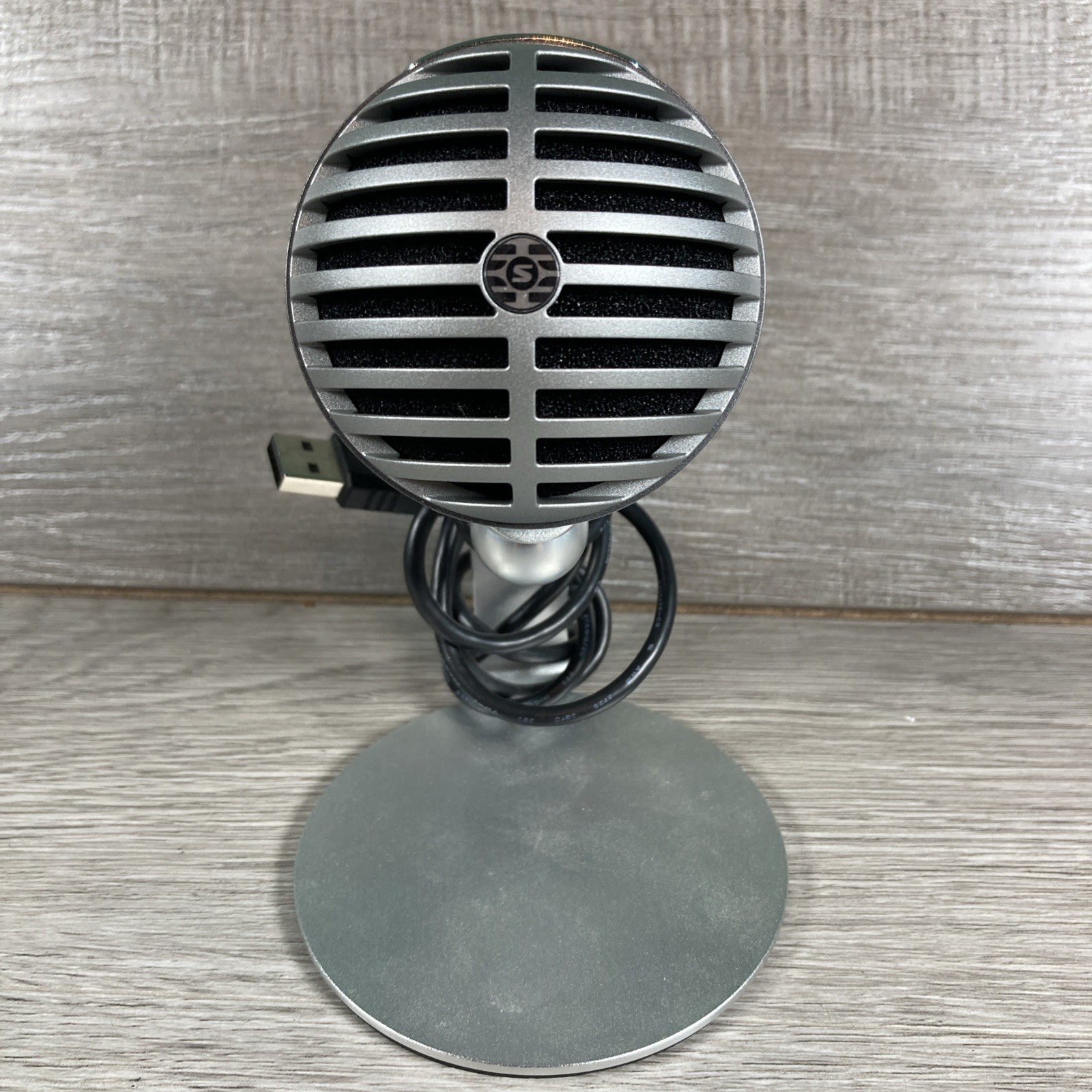 SHURE AMV5-DS Silver USB Digital Stereo Condenser Microphone