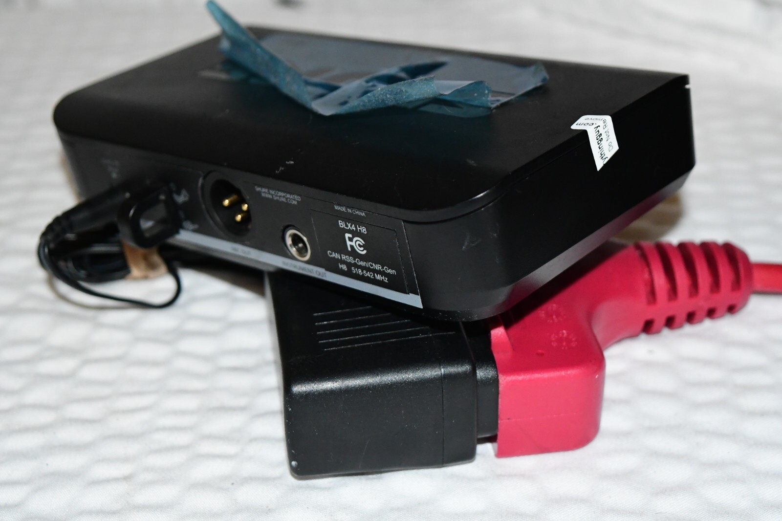 Shure H8 Wireless Receiver 518-542MHZ W Power Supply Rare Mint W2C