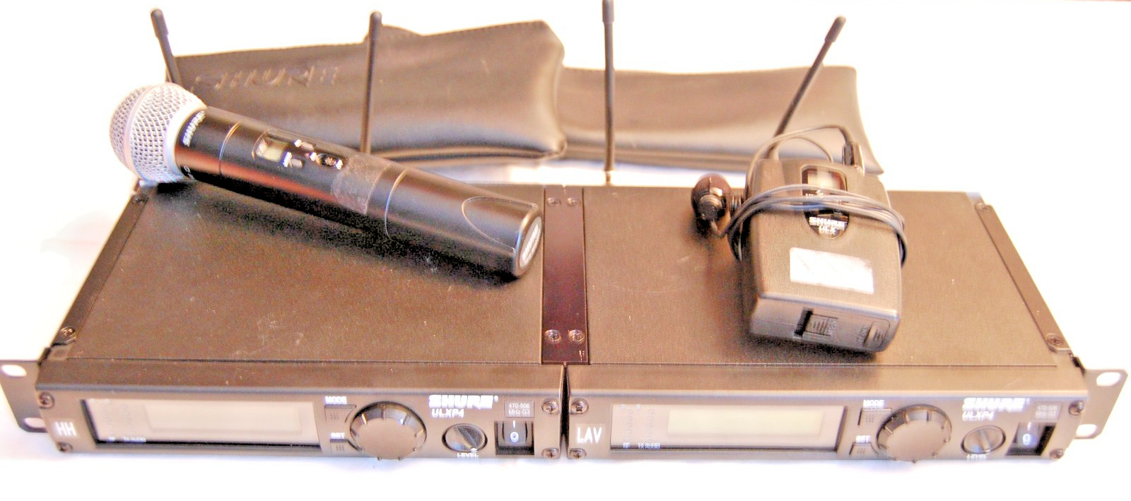 Shure ULXP4 Wireless Receivers & Wireless Mics Lav/Handheld