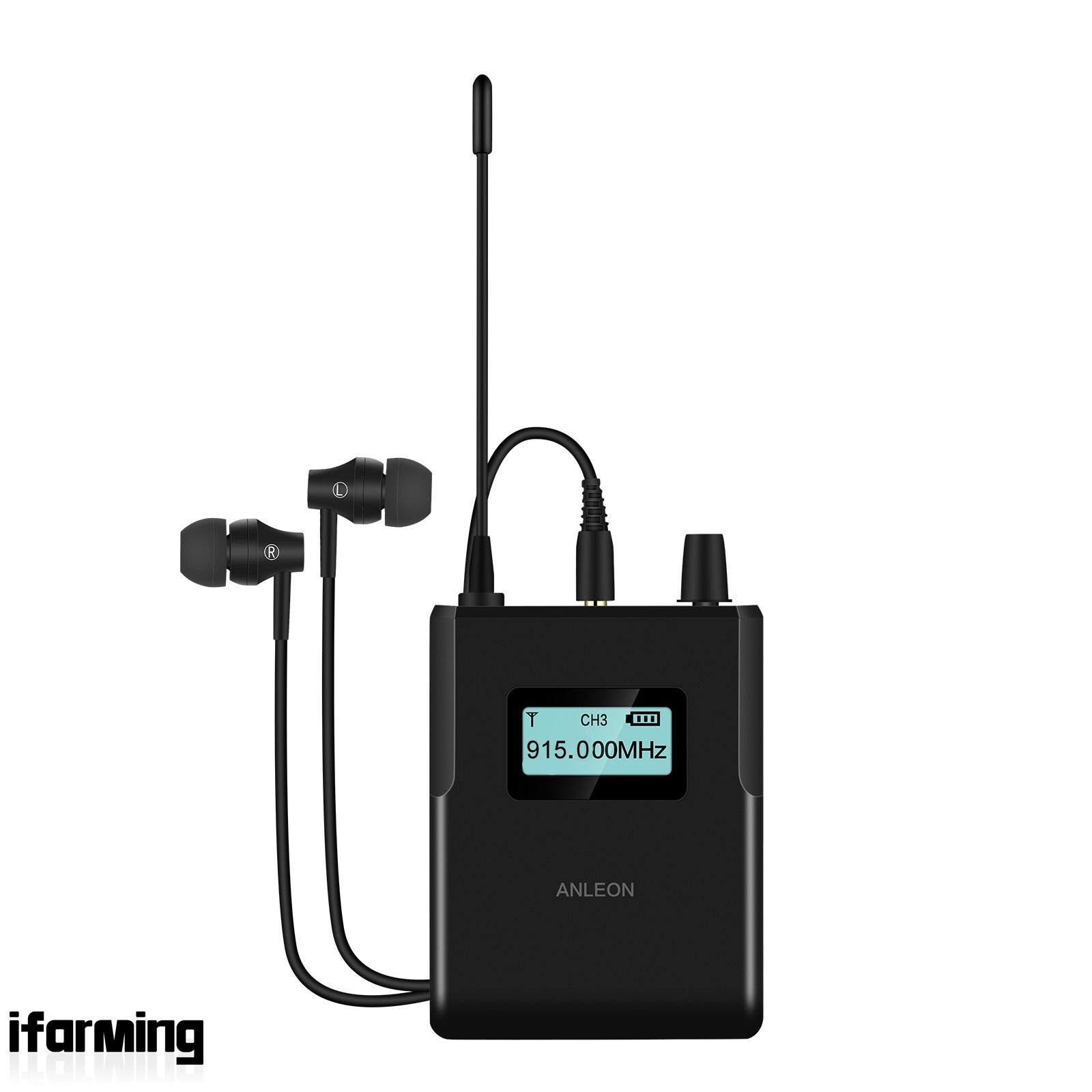 ANLEON S2D Kit Stereo Digital Wireless In-Ear Monitor System for Live-streaming