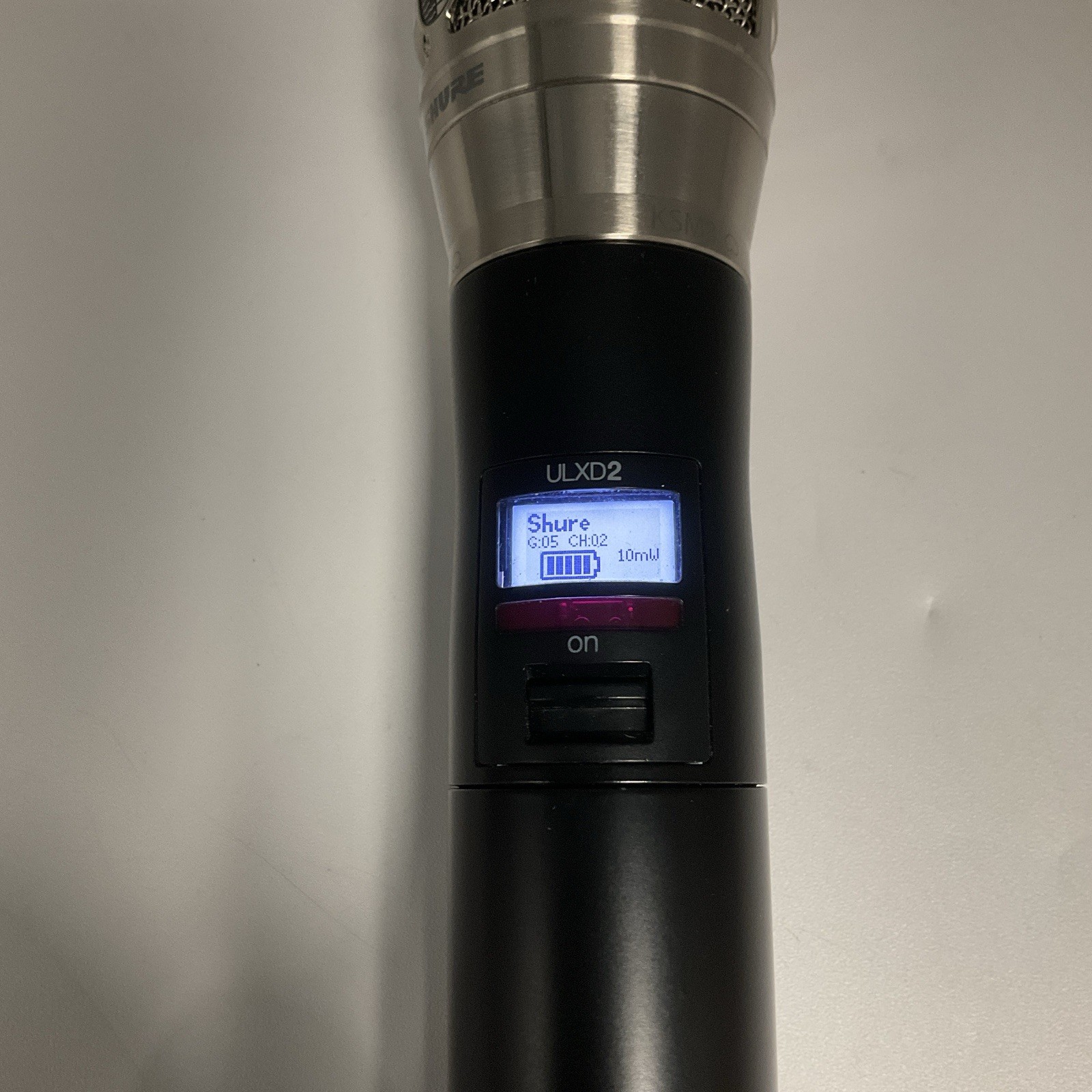 Shure ULXD2 H50 Wireless Handheld Transmitter With KSM8 Dualdyne Microphone #2