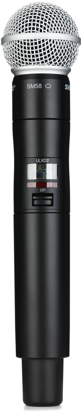 Shure ULXD2/SM58 Digital Wireless Handheld Mic Transmitter w/ SM58 Capsule