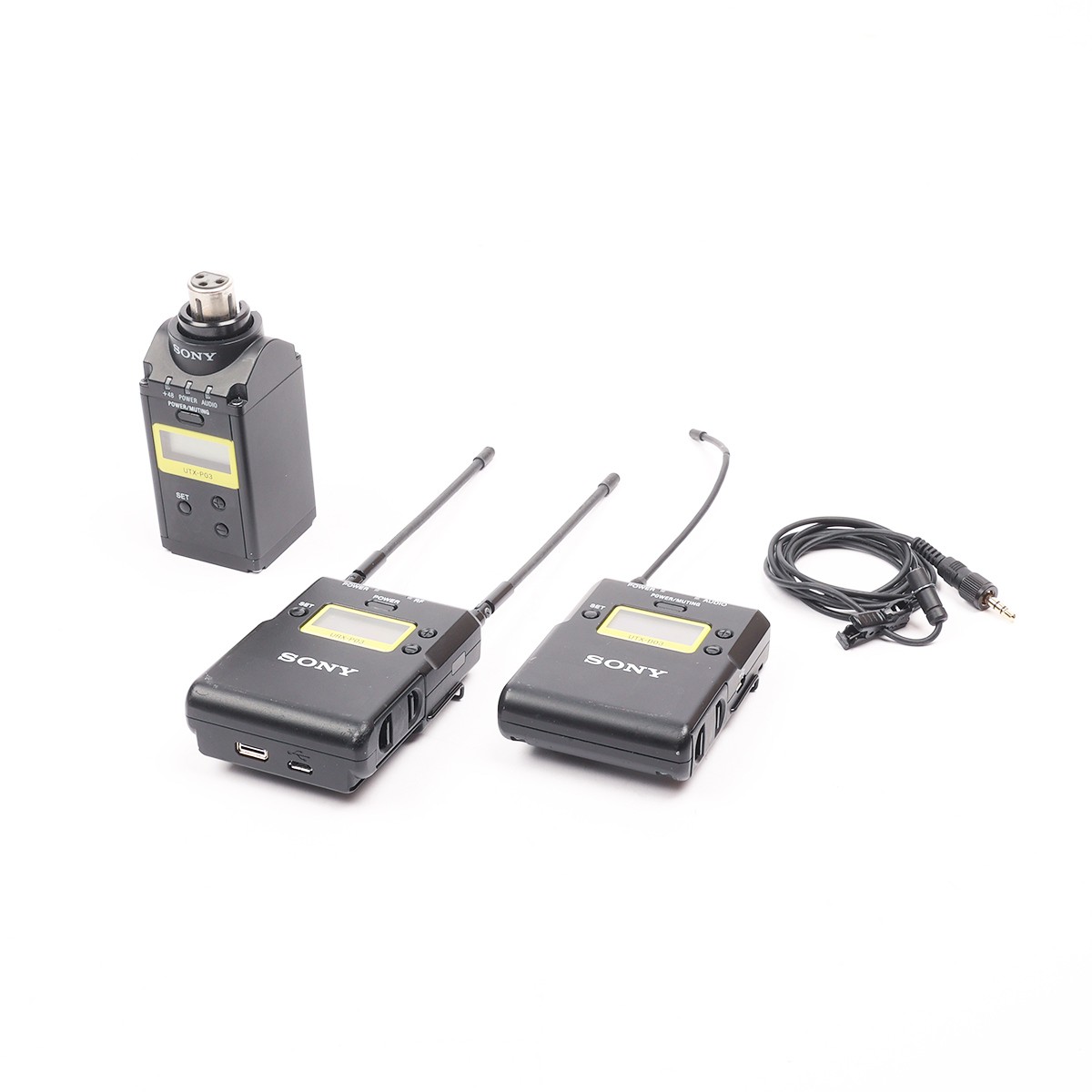 Sony UWP-D16/14 Integrated Digital Plug-on Lav Combo System – 14/25:470-542MHz